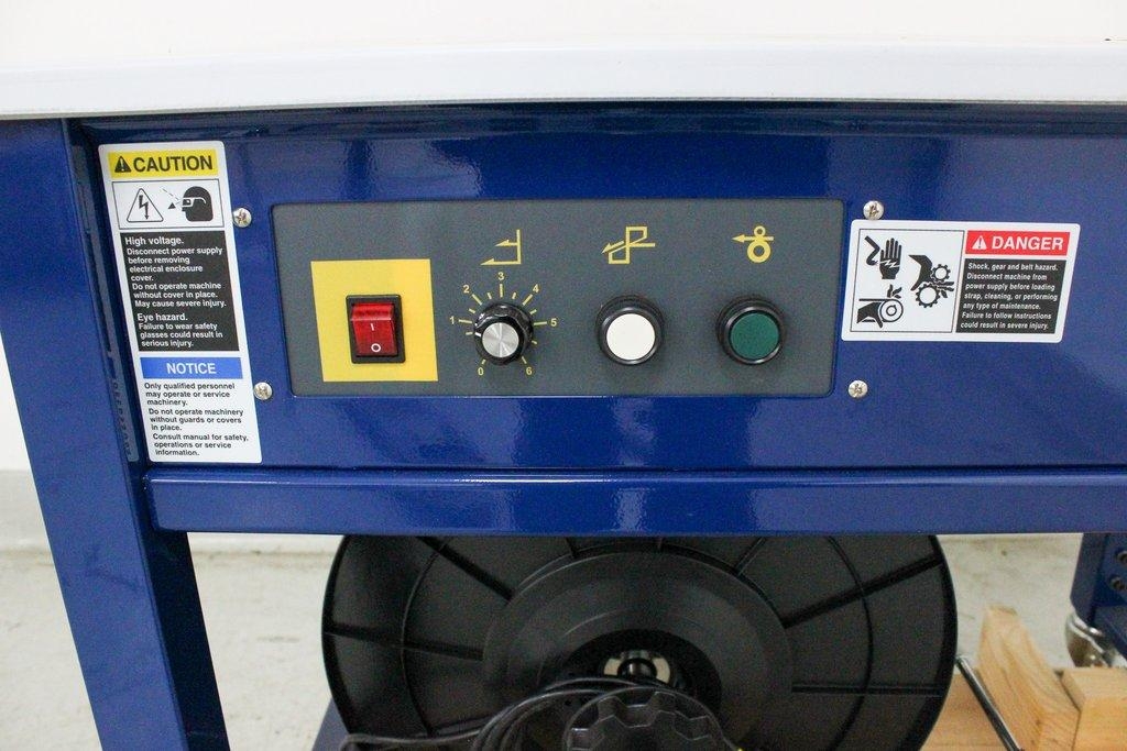 Polychem PC102 Semi Automatic Strapping Machine Adjustable Table 60Hz