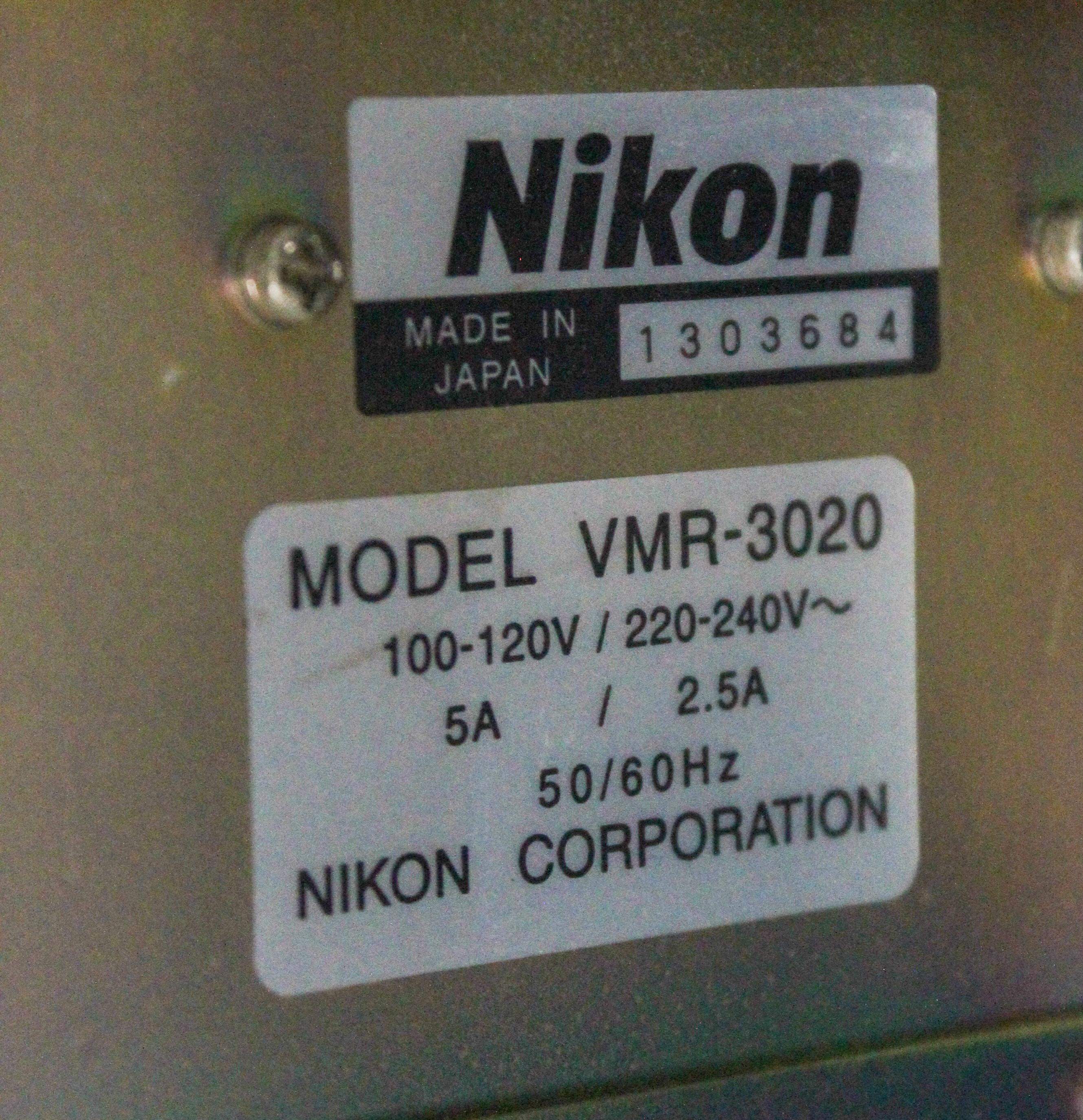 Nikon NEXIV VMR-3020 Type 1 Vision Measurement System with 15X Zoom