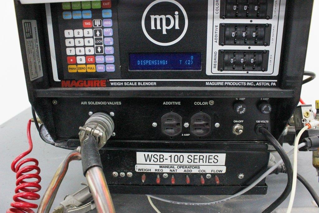 Maguire WSB-140 Weigh Scale Blender for Precise Blending of Plastics