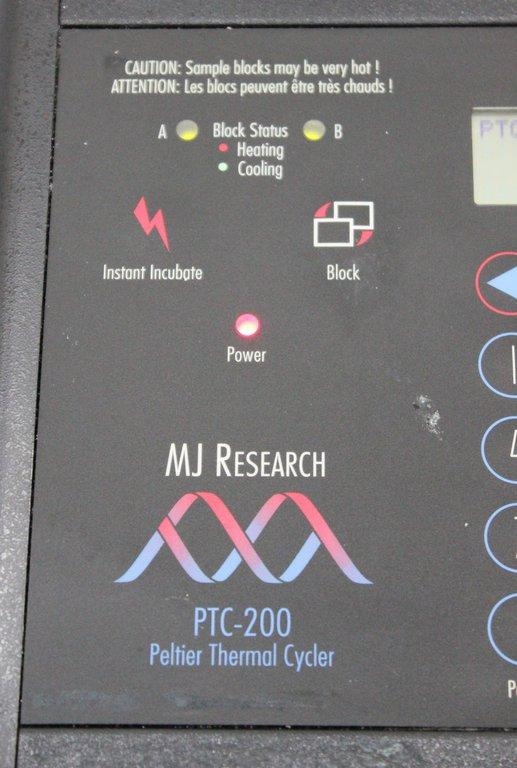 BIO-RAD PTC-200 DNA Thermal Cycler 48-Well Reliable Peltier Dual Block