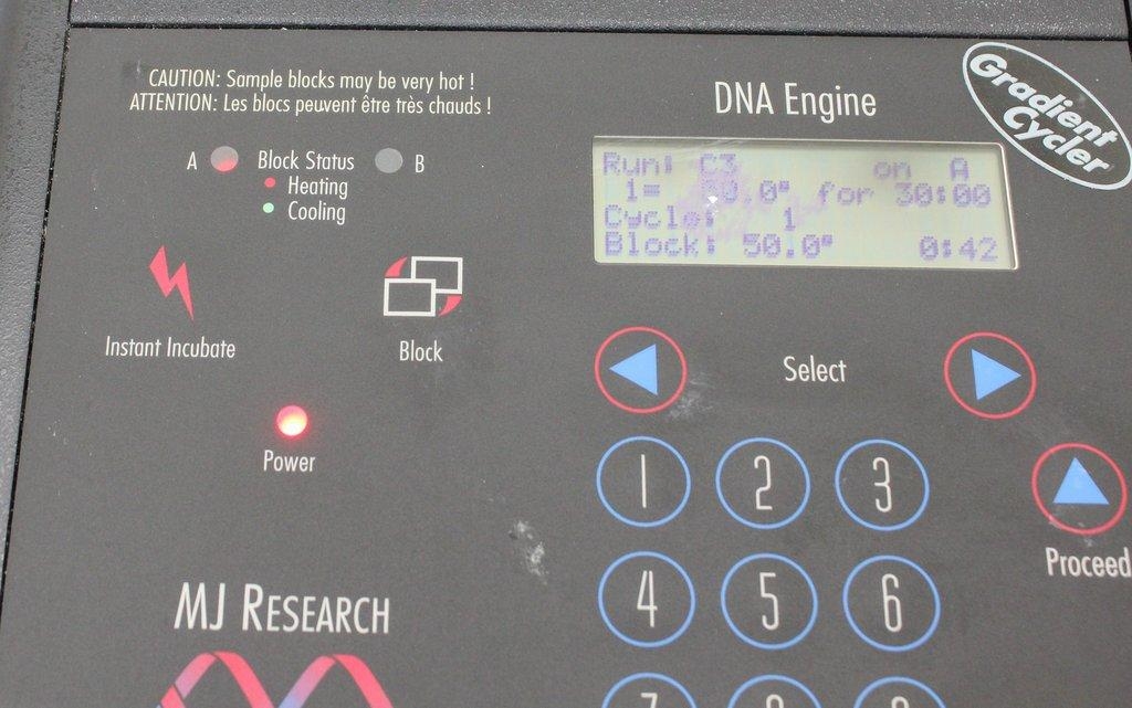 BIO-RAD PTC-200 DNA Thermal Cycler 48-Well Reliable Peltier Dual Block