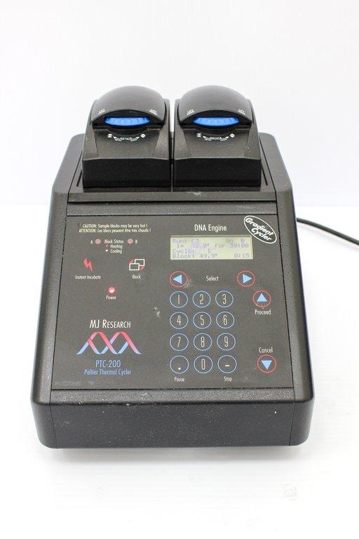 BIO-RAD PTC-200 DNA Thermal Cycler 48-Well Reliable Peltier Dual Block