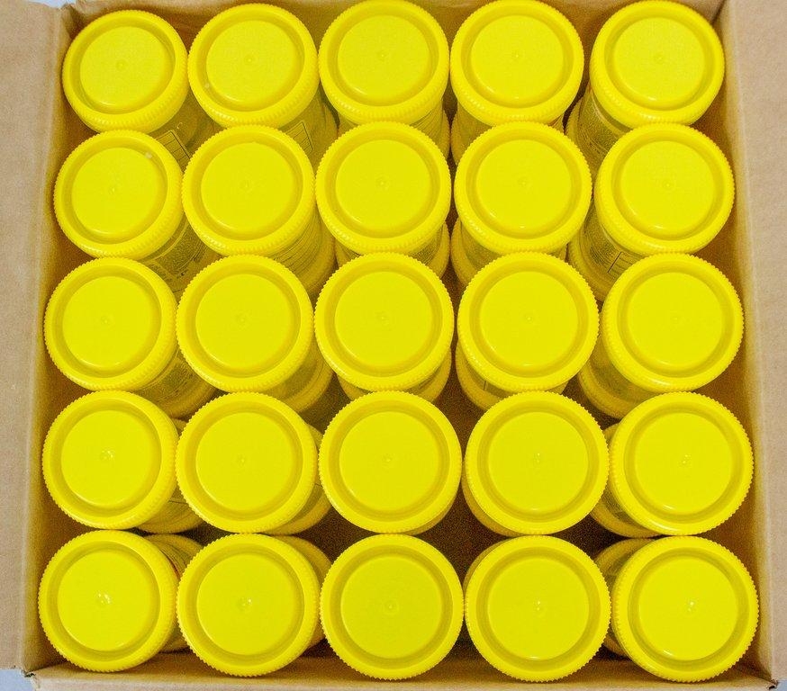 Fisherbrand 10% Buffered Formalin Container 120mL Leakproof Graduated