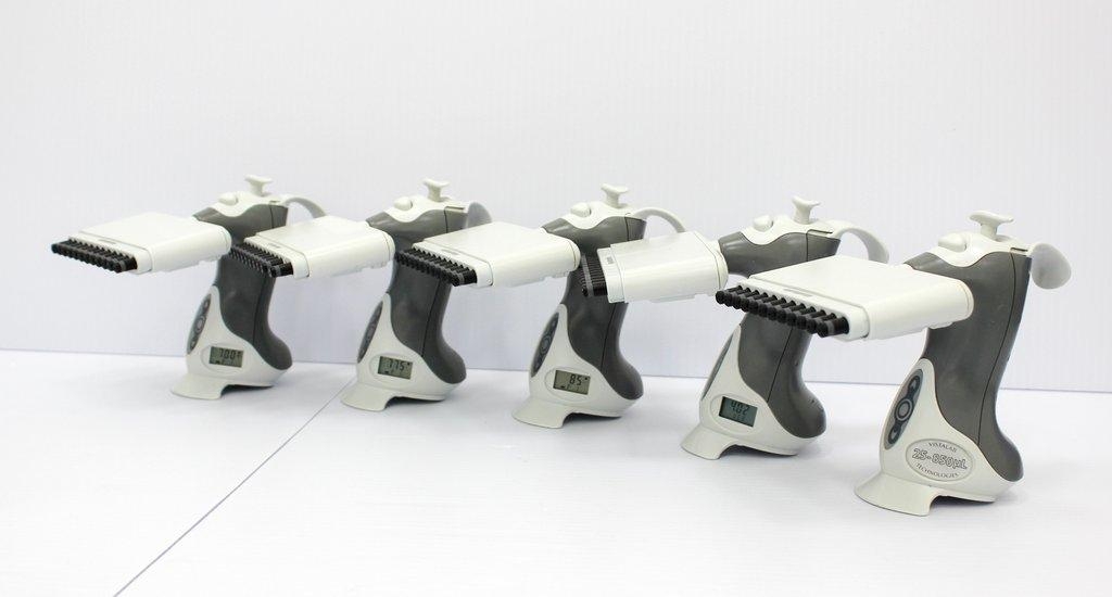Vistalab Ovation BioNatural Liquid Handling Pipettor multi single 0.5-1250 uL 15