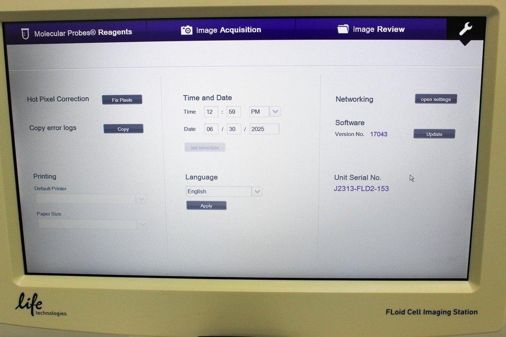 Life Technologies FLoid Cell Imaging Station for Fluorescent Samples & Light Imaging