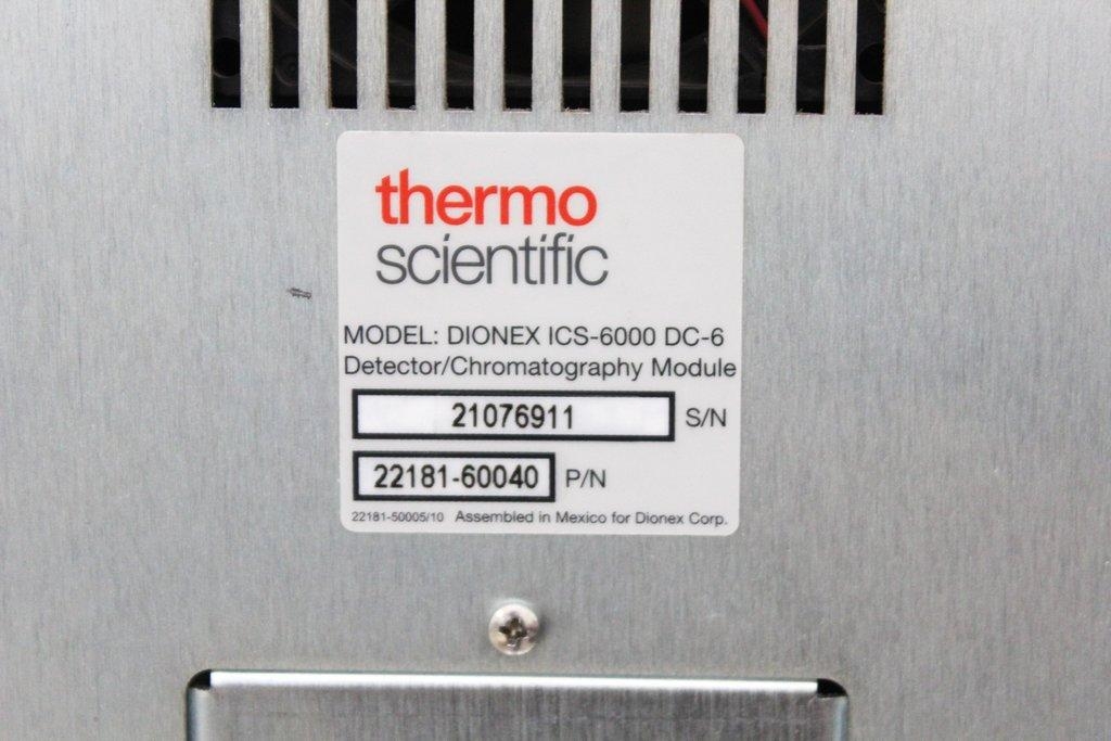 Thermo Scientific Dionex ICS-6000 DC-6 Detector/Chromatography Module