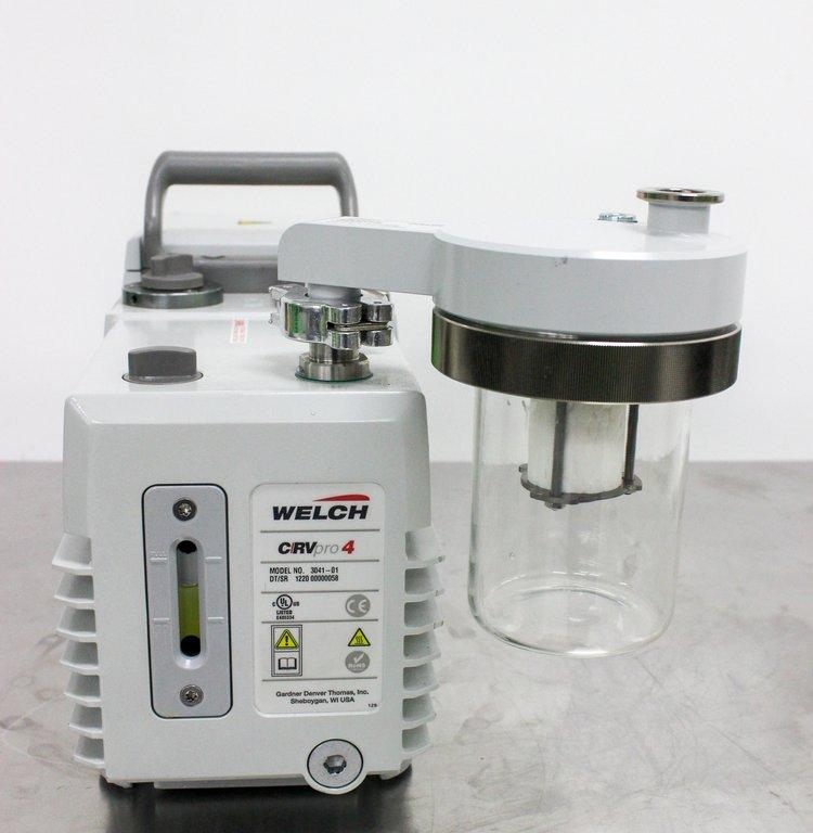 Welch CRVpro4 Rotary Vane Vacuum Pump 3041-01 Two-Stage 115V/60Hz