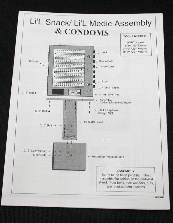 Medical 8 Li'l Medic 8 Medical Vending Machine - New in Box