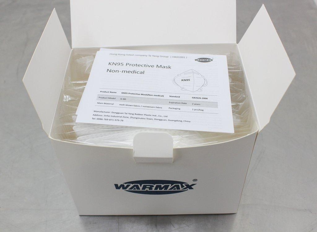 WARMAX KN95 Protective Mask Box of 33 Packs 30 Pieces Comfortable Fit
