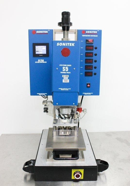 Sonitek SU-5 Thermal Press Heatstaking Compact System 120V 50/60Hz 0-1400lb