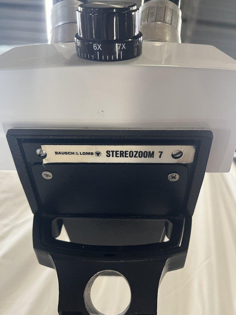 Bausch Lomb STEREOZOOM 7 Microscope Small Binocular Adjustable Zoom