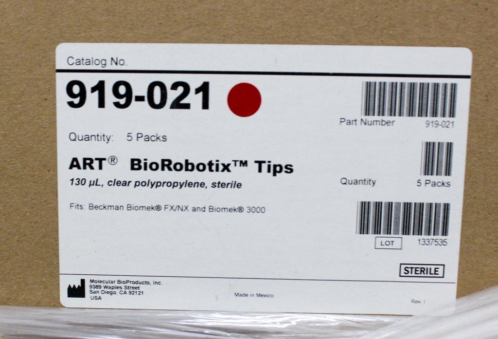 Molecular BioProducts 919-021 Tips for Beckman Liquid Handling Systems