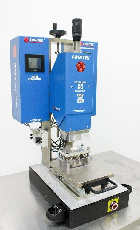 Sonitek SU-5 Thermal Press Heatstaking Compact System 120V 50/60Hz 0-1400lb