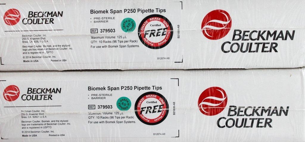 Beckman Coulter 379503 SPAN-8 Sterile Barrier Tips, Liquid Handling 2400