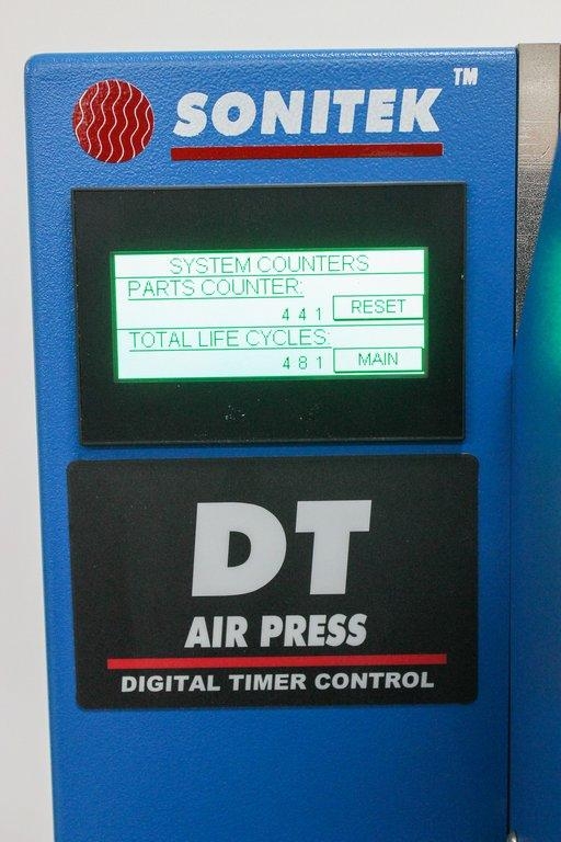 Sonitek DT-3 Air Press Timed Pneumatic Press Digital Timer 325 lb Force