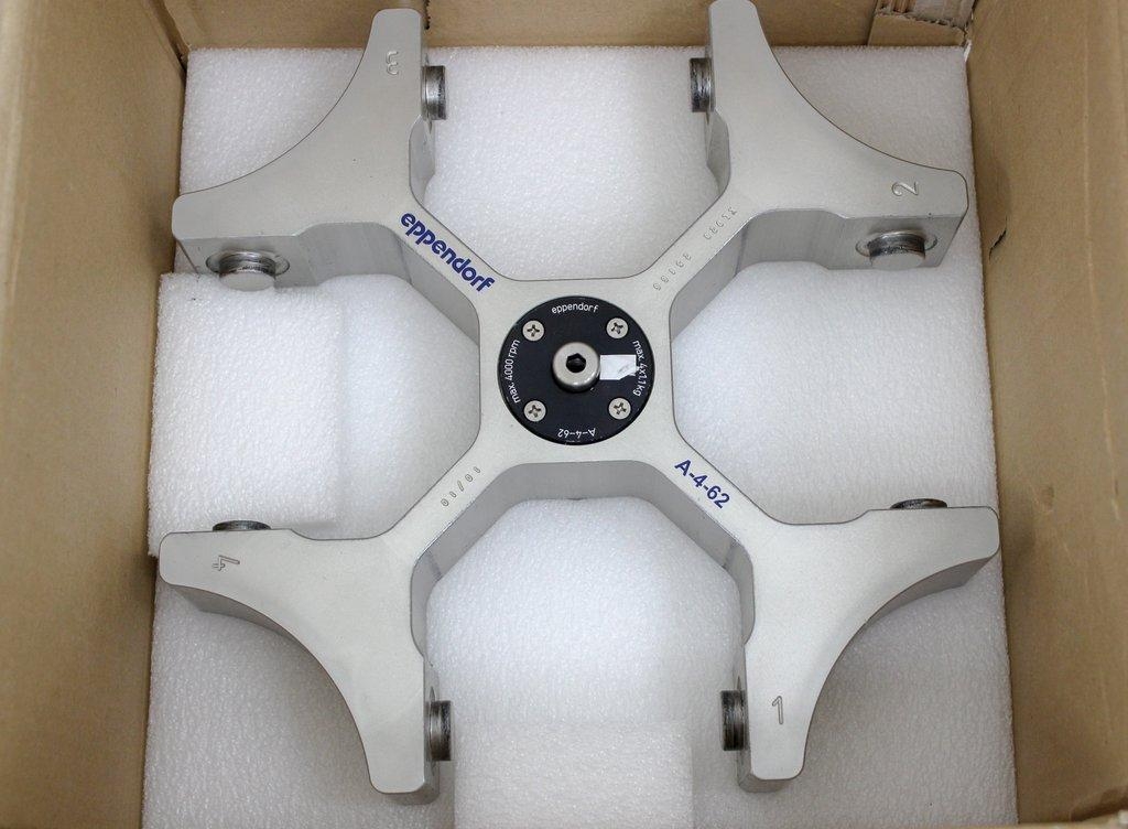 Eppendorf A-4-62 Centrifuge Rotor 4000 RPM Max Load 4x1.1Kg Turnkey