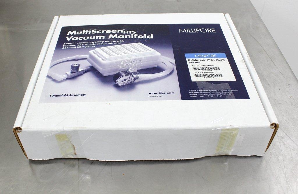 Millipore MSVMHTS00 MultiScreen HTS Vacuum Manifold Lab Accessory New