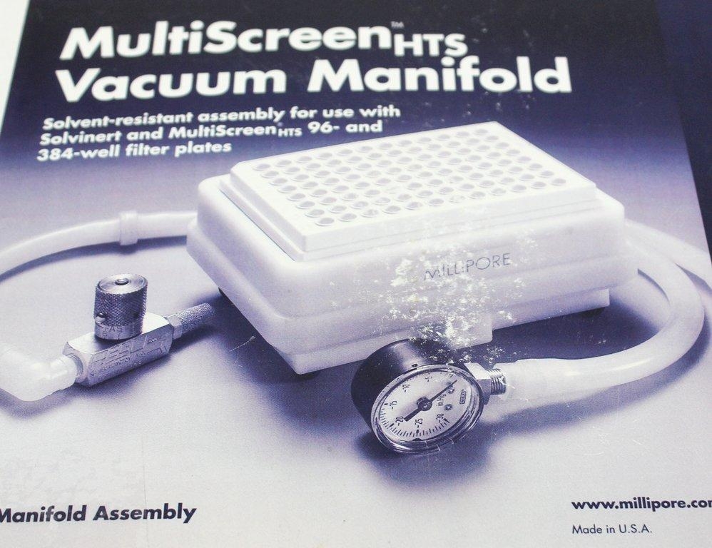 Millipore MSVMHTS00 MultiScreen HTS Vacuum Manifold Lab Accessory New