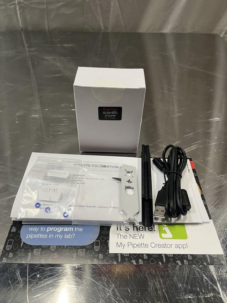 Thermo Scientific 4670040BT Pipettor 15-1250uL Good Condition 1 Channel