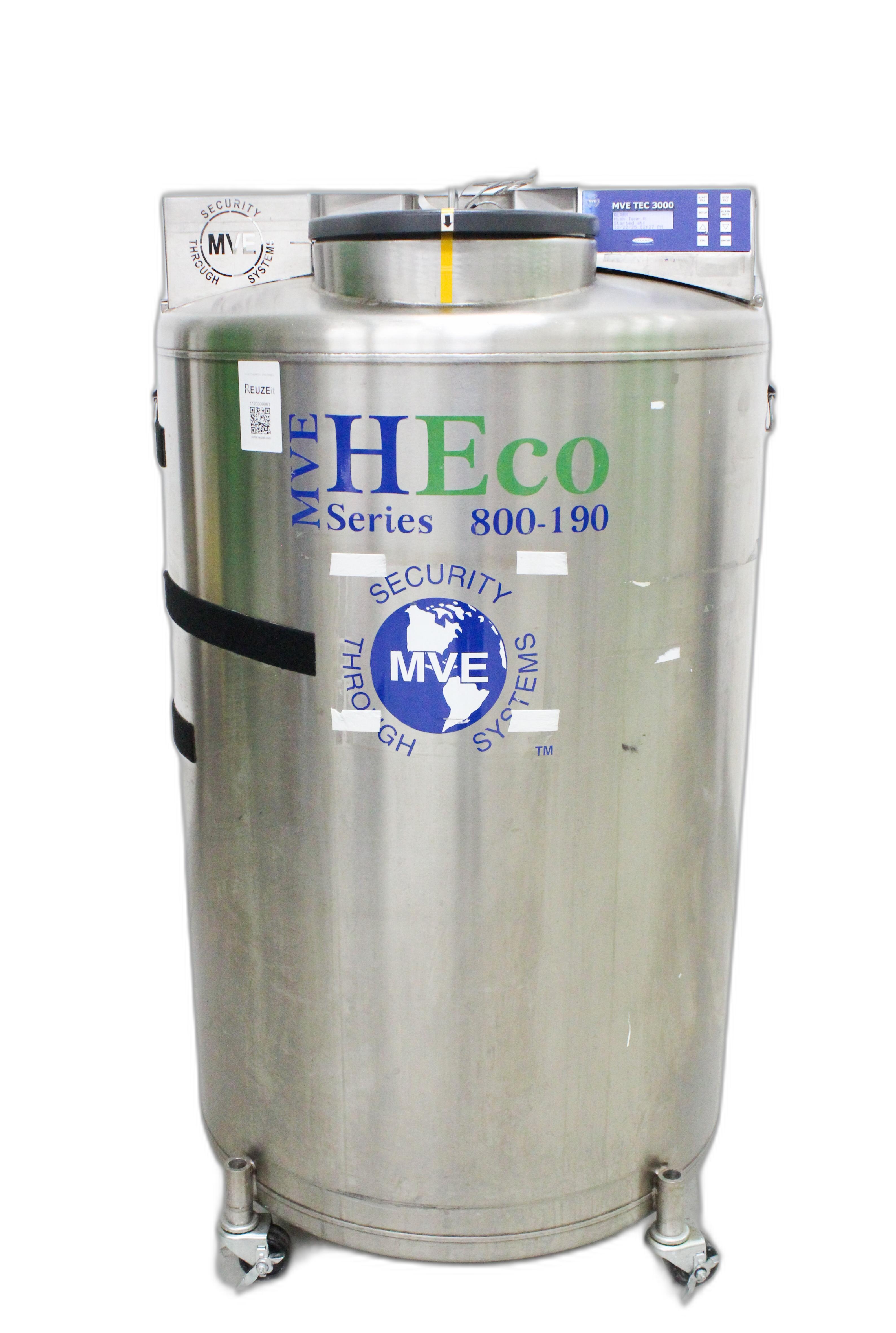 Chart MVE 819P-190AF-GB Cryogenic Storage LN2 Freezer Vapor Phase