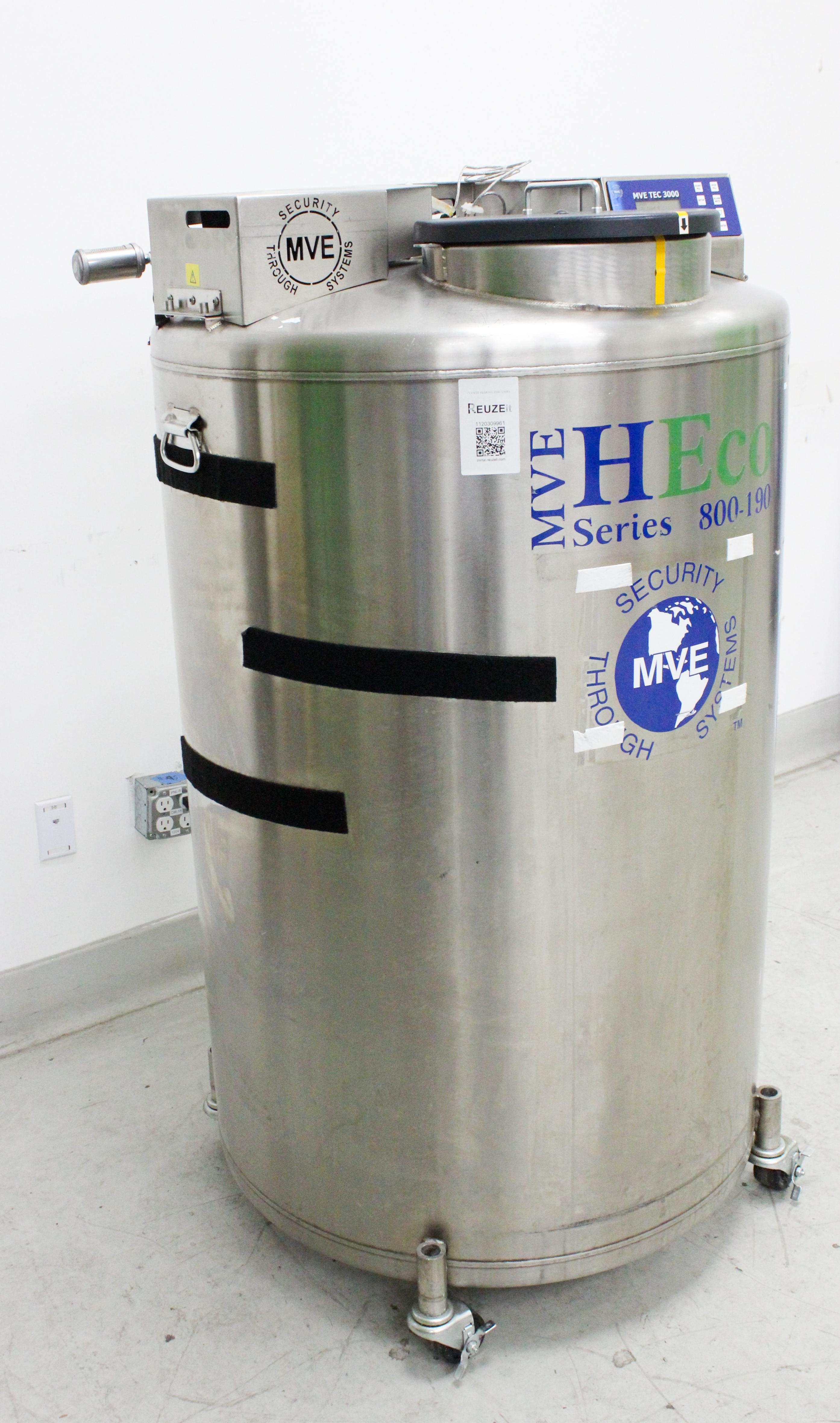 Chart MVE 819P-190AF-GB Cryogenic Storage LN2 Freezer Vapor Phase