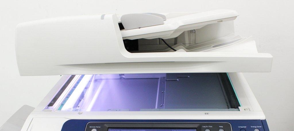 Xerox WorkCentre 7845i Color Multifunction Printer, Office Finisher, 100-240v