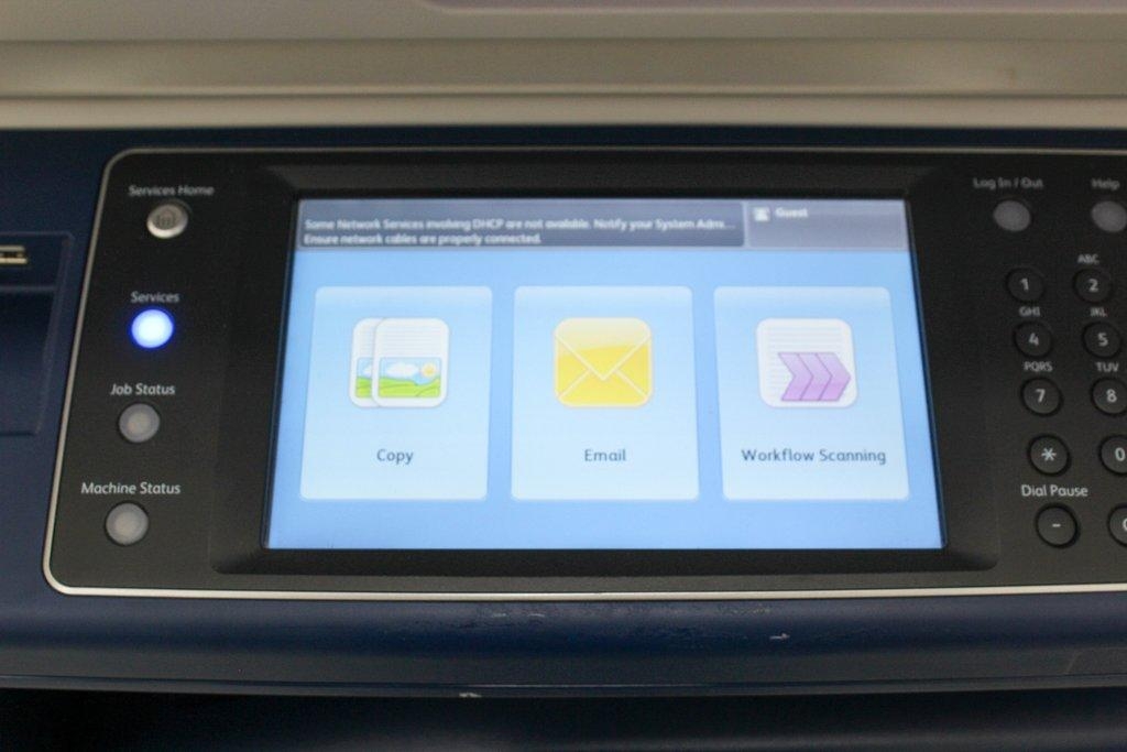 Xerox WorkCentre 7845i Color Multifunction Printer, Office Finisher, 100-240v