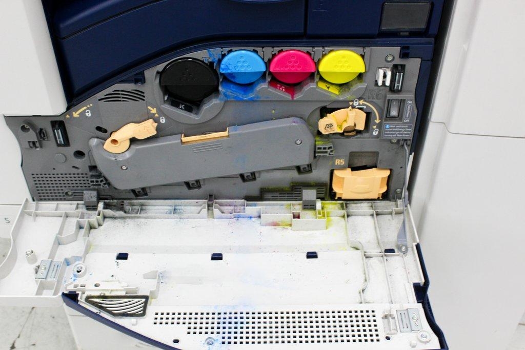 Xerox WorkCentre 7845i Color Multifunction Printer, Office Finisher, 100-240v