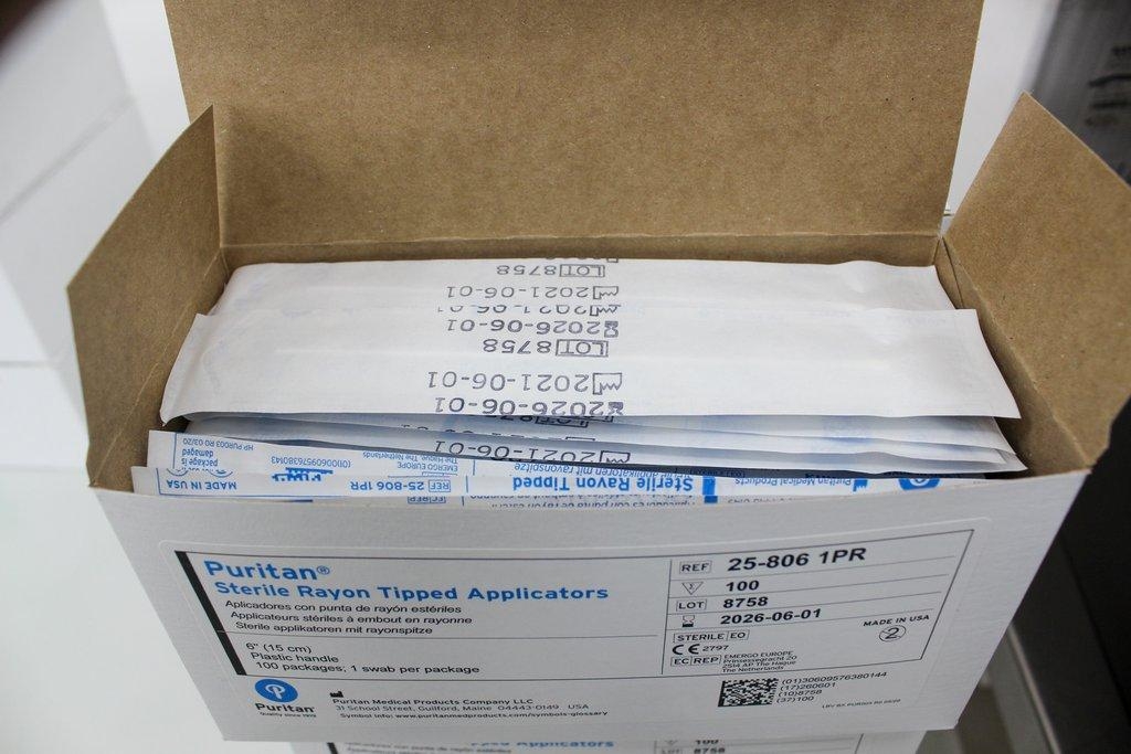 Puritan Sterile 6'' Rayon Tipped Applicators Medical Testing Supplies