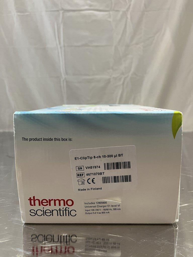 Thermo E1-ClipTip 8-Channel Pipettor 10-300 ul Good Condition US-Made
