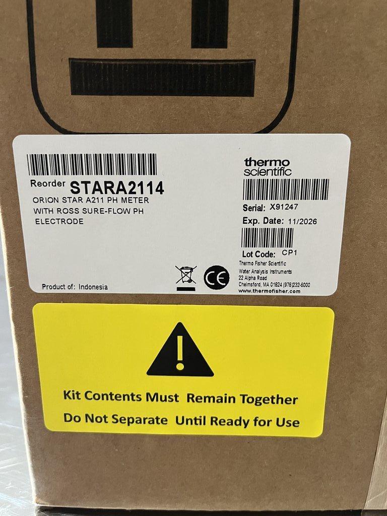 Thermo Orion Star A211 pH Meter Advanced pH Measurement Near New Condition