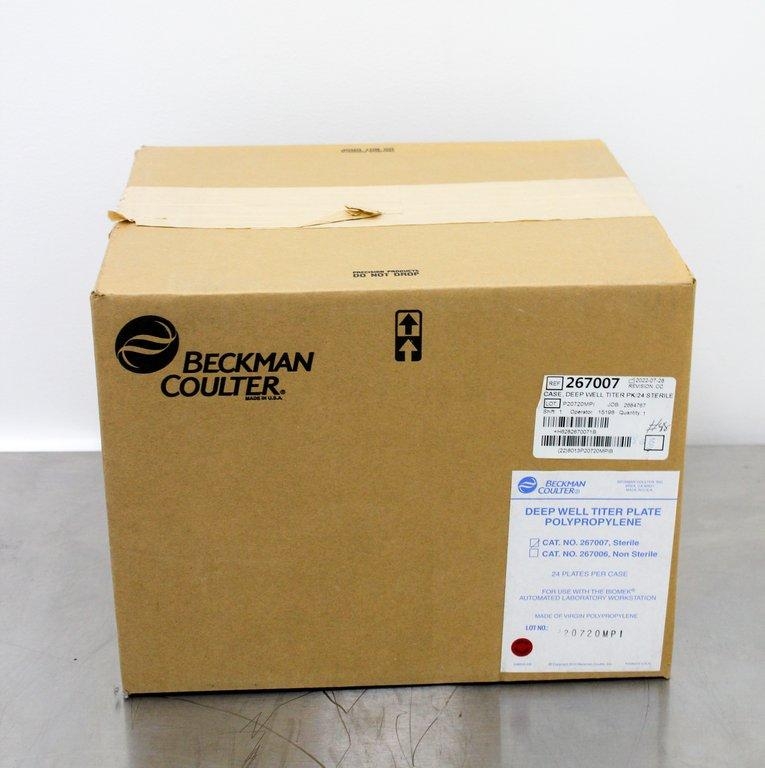 Beckman Coulter 267007 Deepwell Titer Plate Polypropylene Sterile Case