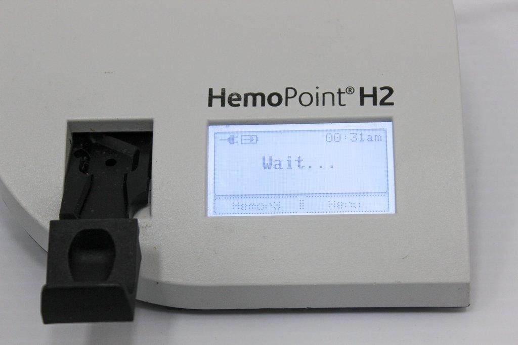 Alere HemoPoint H2 Meter 3011-0011-0183 Hemoglobin Analyzer 120V Hematology