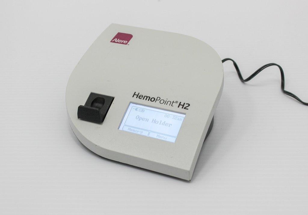Alere HemoPoint H2 Meter 3011-0011-0183 Hemoglobin Analyzer 120V Hematology