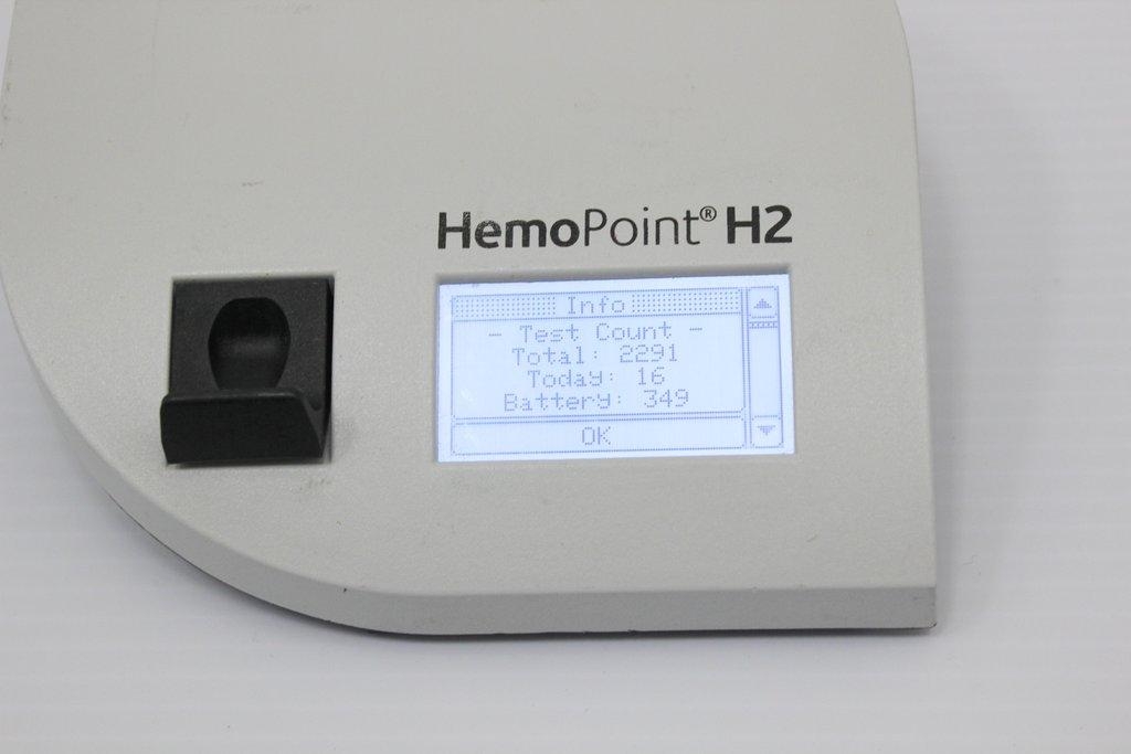 Alere HemoPoint H2 Meter 3011-0011-0183 Hemoglobin Analyzer 120V Hematology