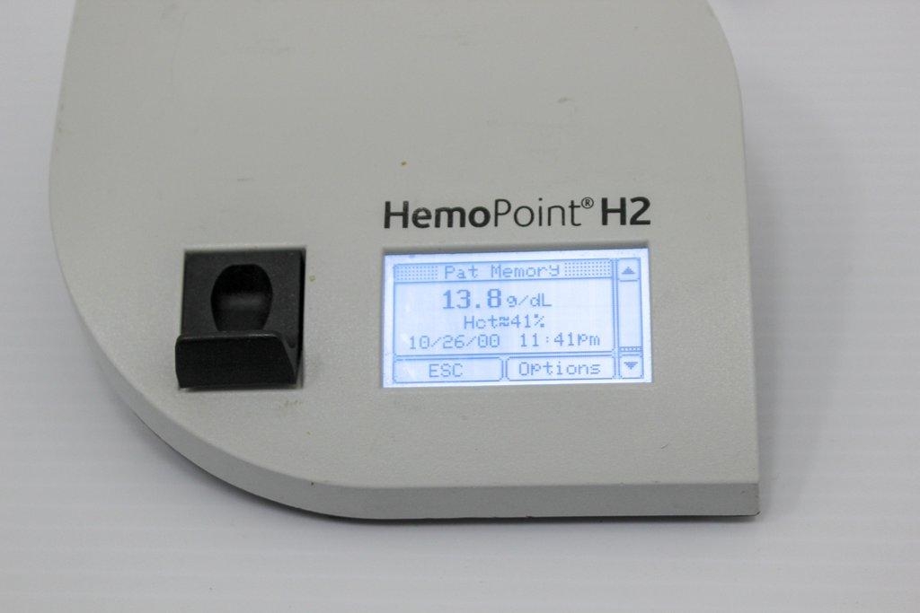 Alere HemoPoint H2 Meter 3011-0011-0183 Hemoglobin Analyzer 120V Hematology