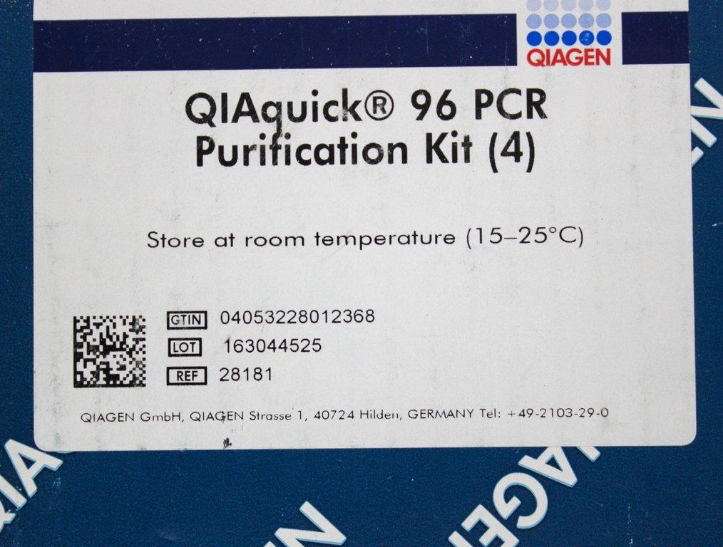 Qiagen QIAquick 96 PCR Purification Kit Molecular Biology PCR Kit Turn-Key