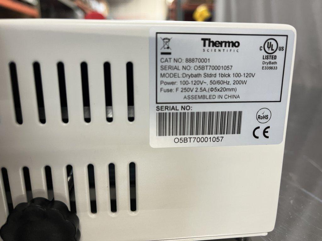 Thermo Scientific 88860021 Drybath Block Heater Laboratory Equipment