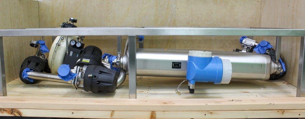 Pall VE314400 Water Filtration Systems Backwash Flowmeter Installed 2010 Set