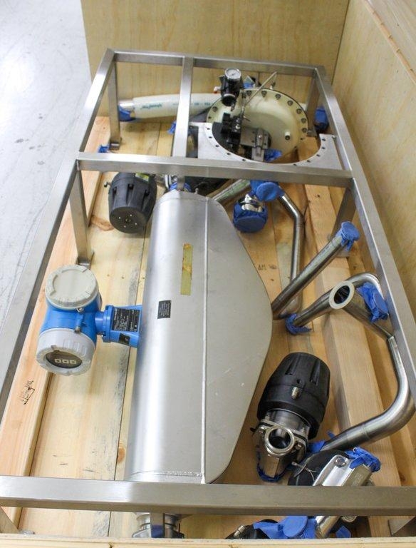 Pall VE314400 Water Filtration Systems Backwash Flowmeter Installed 2010 Set