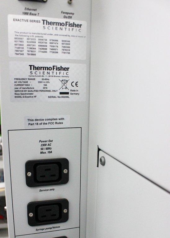 Thermo Q Exactive HF Mass Spectrometer 240000 Resolution Includes Ion Source