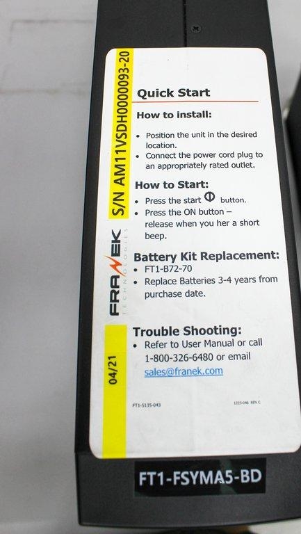 Franek UPS SDH 2000 RT A3 Uninterruptible Power Supply 2000VA 100-127V