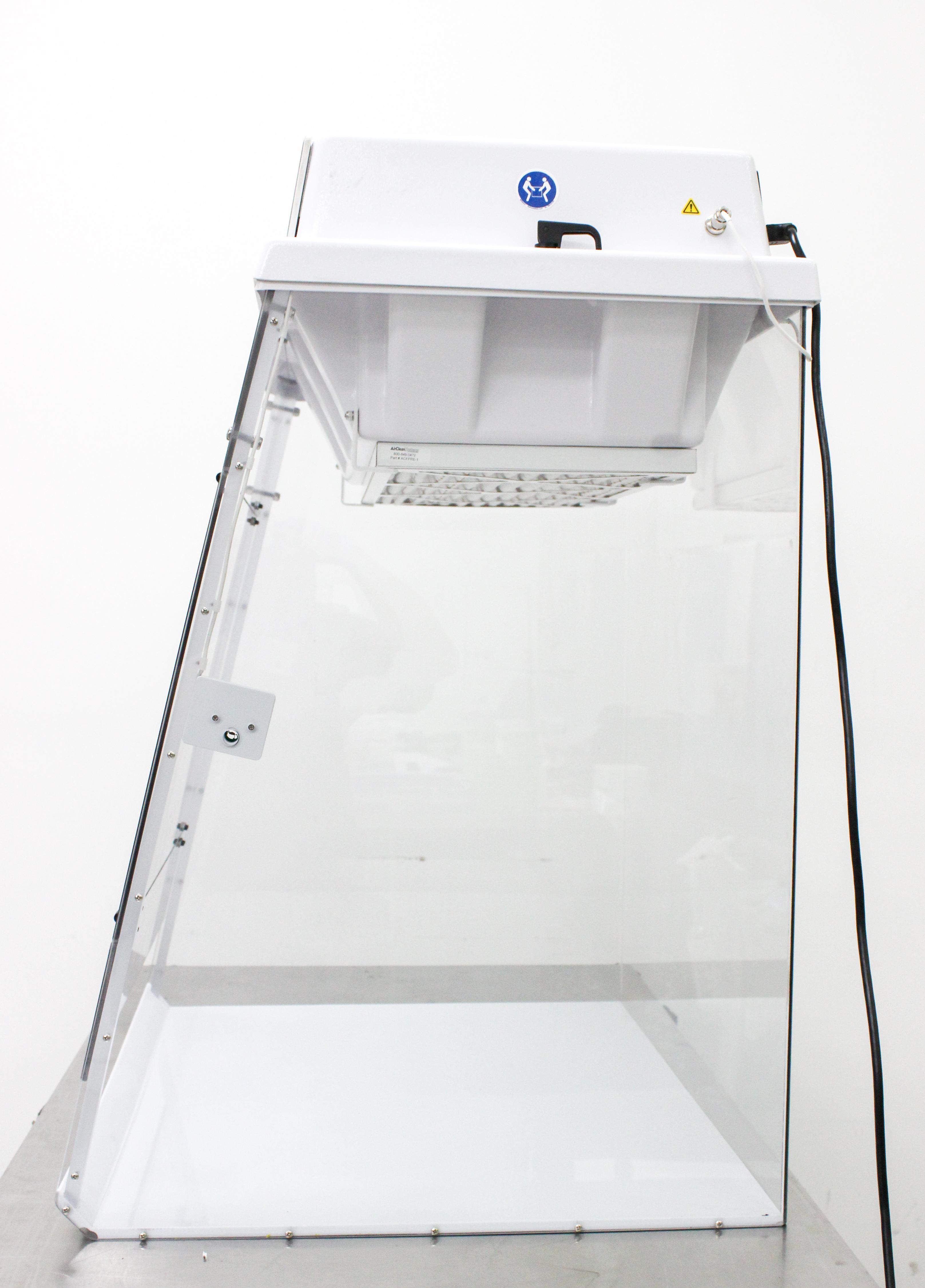 Air Clean Systems AC632TA PCR Workstation, Ductless Chemical Fume Hood, 120V