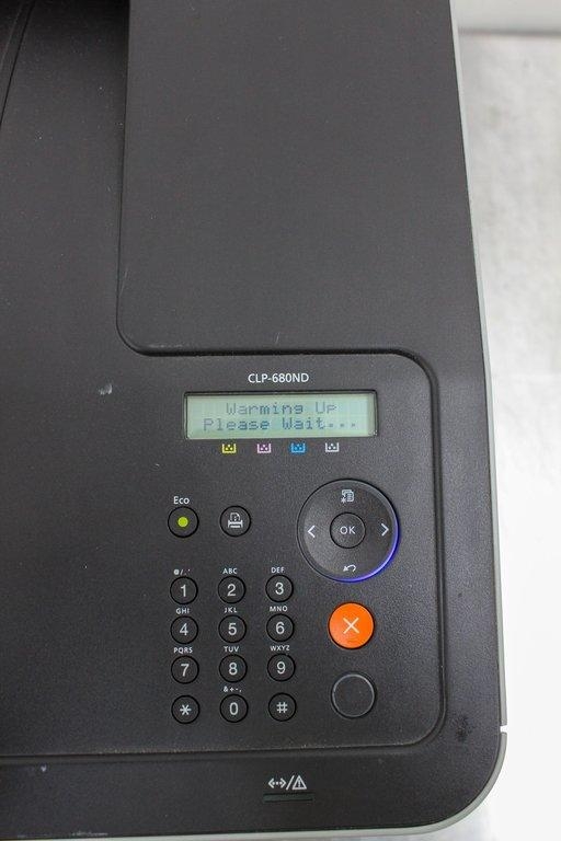 Samsung CLP-680ND Color Printer Office Equipment 50/60Hz Good Condition
