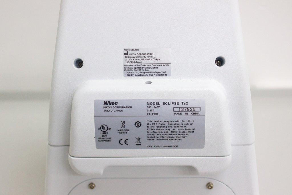 Nikon Eclipse TS2 Microscope LED Epi-fluorescence VG Condition 19in Height