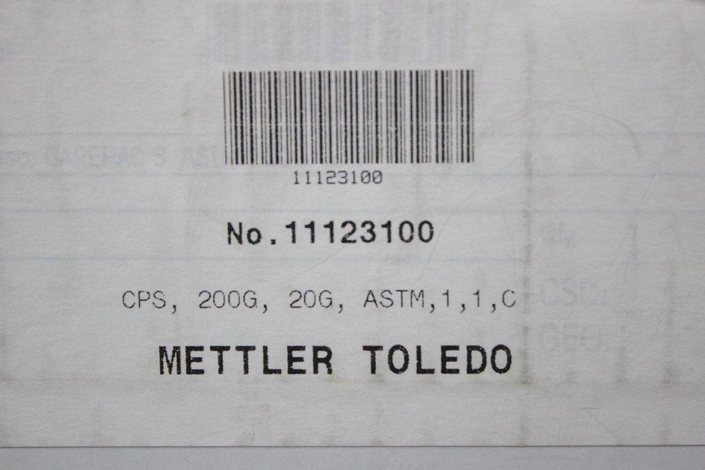 Mettler-Toledo 11123100 CPS Scale Precision Balance CarePac 20G/200G Cal