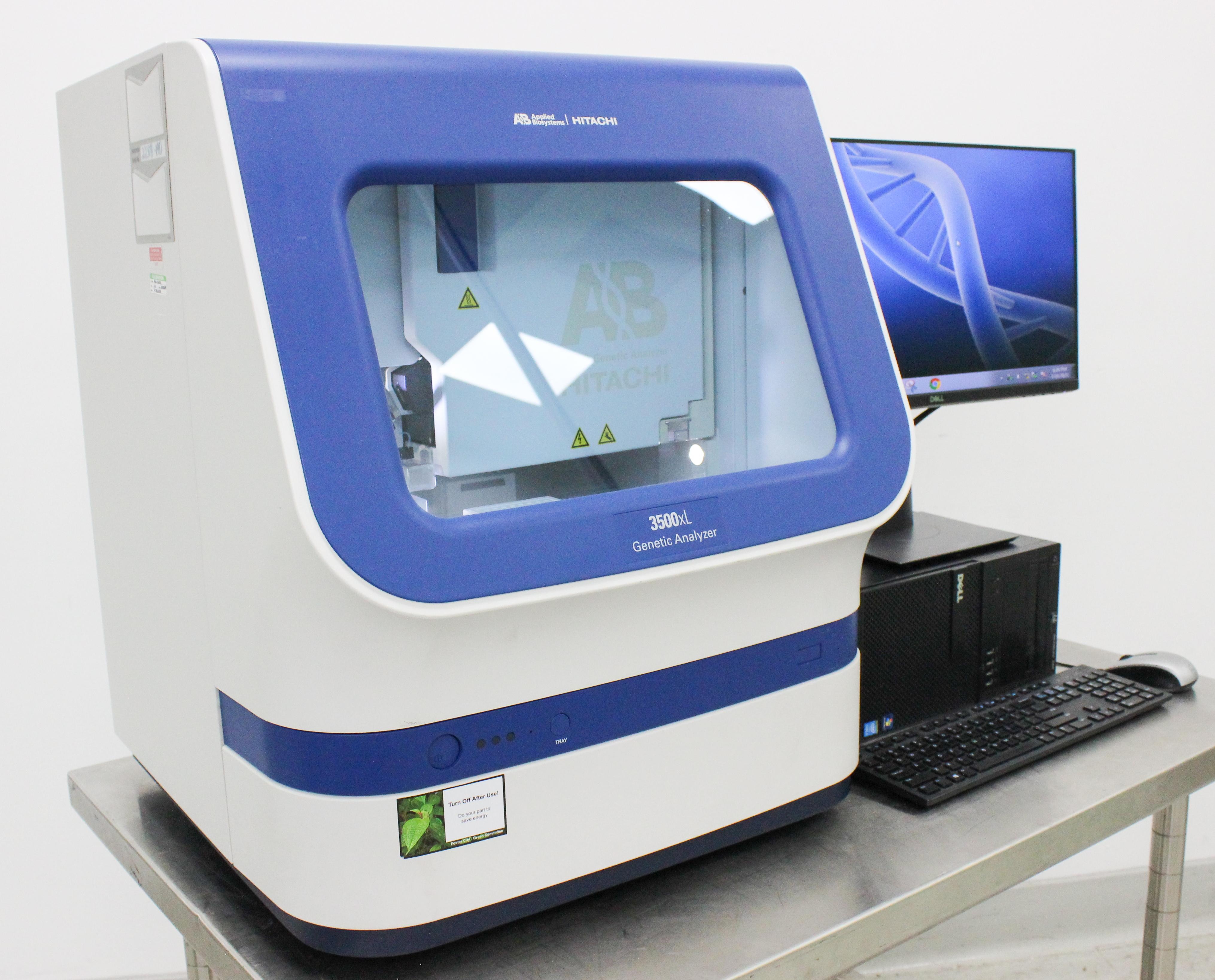 ABI 3500xL Genetic Analyzer Electrophoresis 24-Capillary With Software