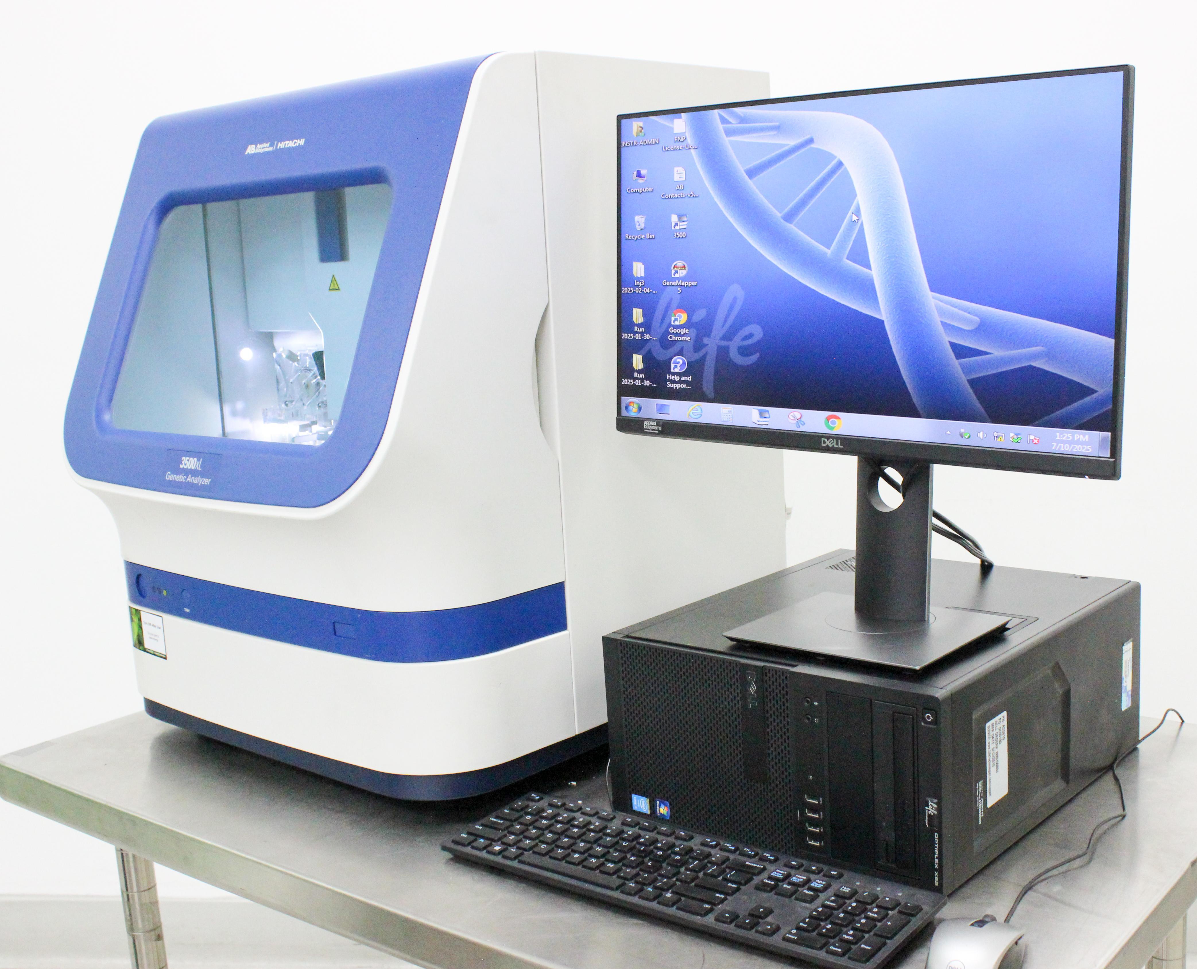 ABI 3500xL Genetic Analyzer Electrophoresis 24-Capillary With Software