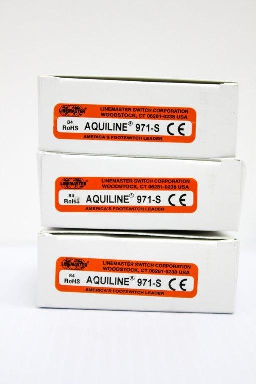 Linemaster Millipore T-91-S Foot Pedals Set for Lab Instrument Control