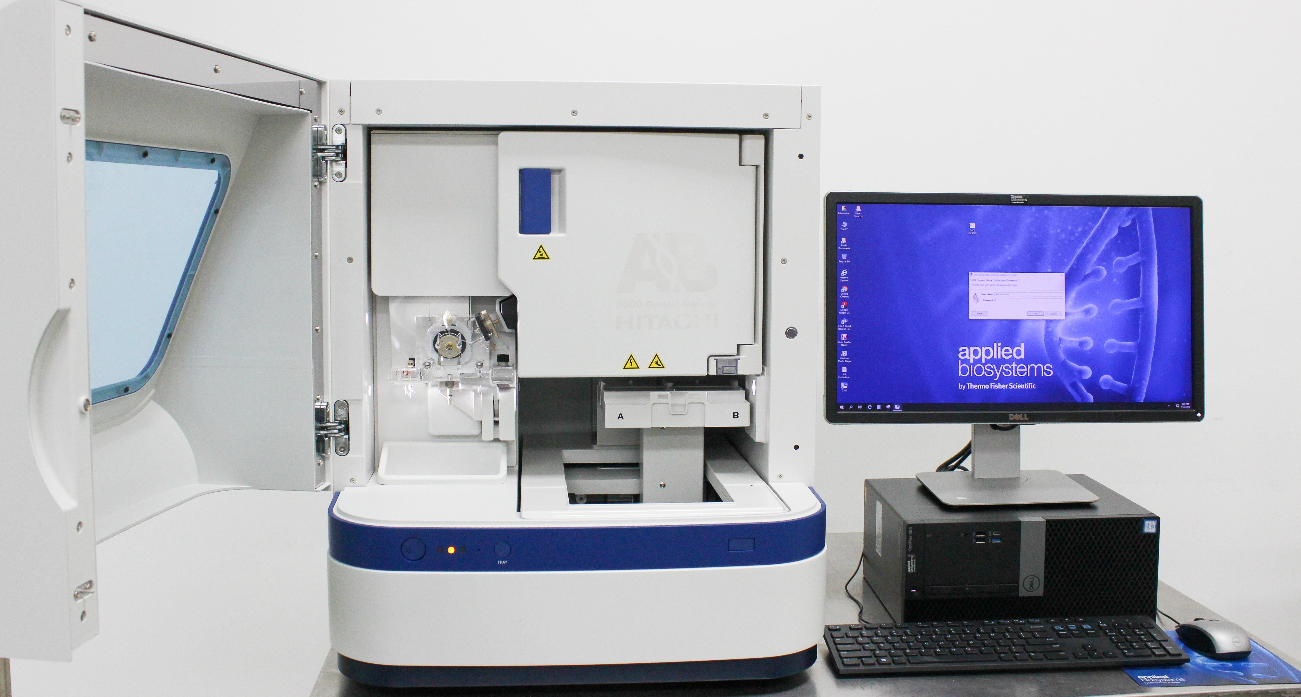 ABI 3500 Genetic Analyzer DNA Sequencing Capillary Electrophoresis Includes Computer